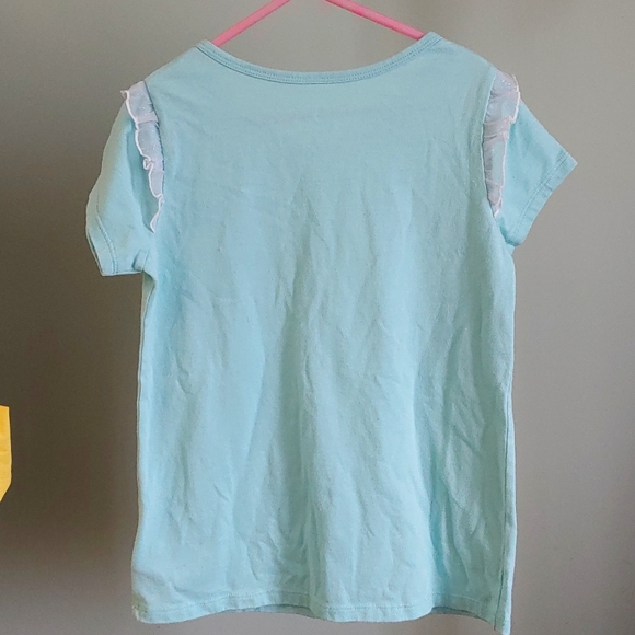 Summer💲2/$20 - Disney Frozen Sparkly Elsa Top - Picture 4 of 5